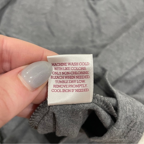 SO Grey 3/4 Long Sleeve Top - Picture 6 of 9